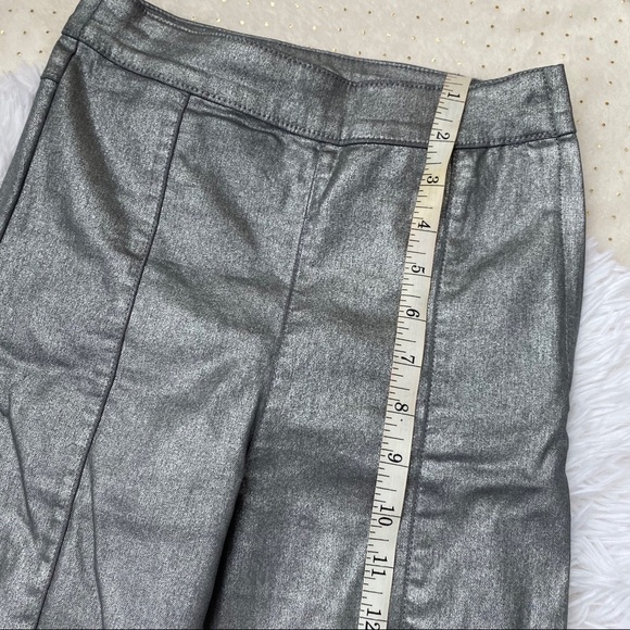 H&M Silver Super Skinny High Waisted Zip-Up Jeans - Picture 13 of 16